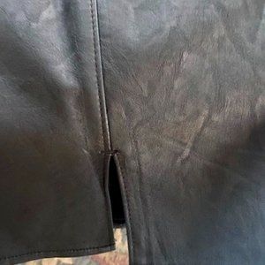 Women's Leather Skirt